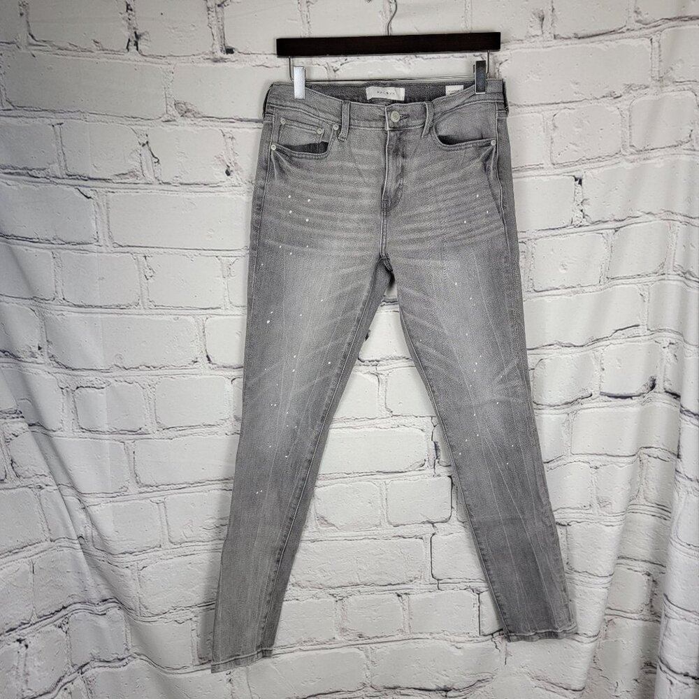 PacSun Men's 30x32‎ Comfort Stretch Gray Stacked Skinny Jeans Casual Streetwear